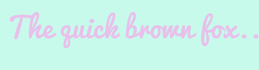 Image with Font Color E8C0EB and Background Color C8FAEB